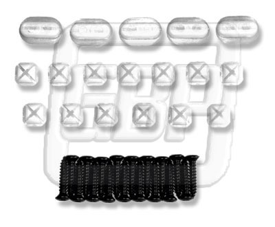 80-81 El Camino Header Panel Hardware Kit