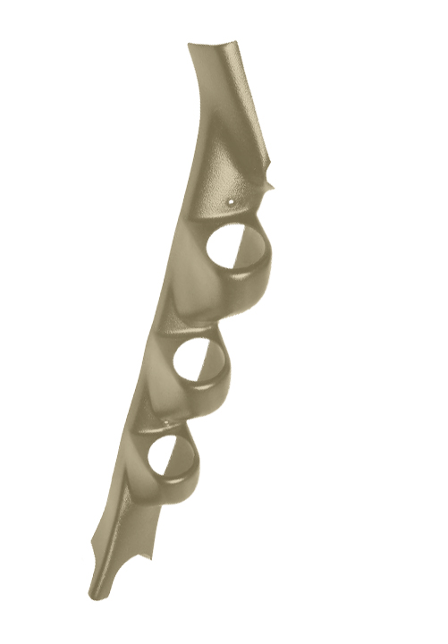 3 Gauge A Pillar Pod #20008143-3P - Light Saddle Tan