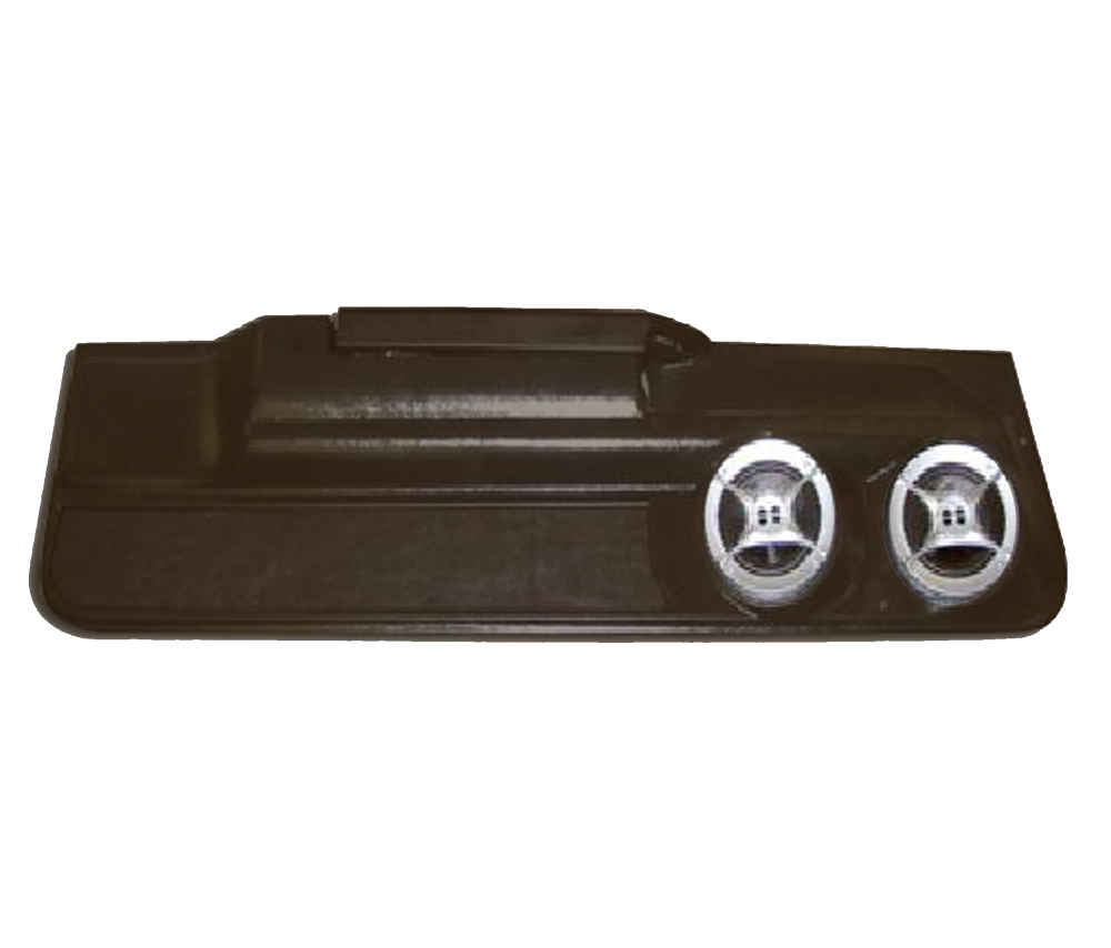 78-88 Dual Two Speaker Lower Door Panel Set 1623 Brown