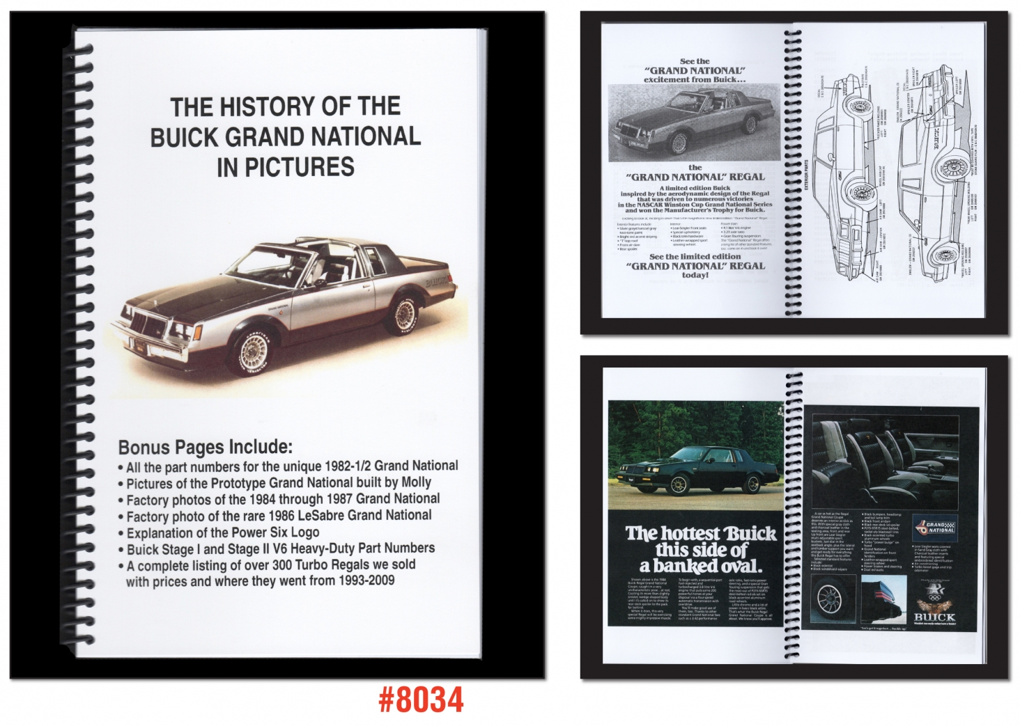 The History of the Buick Grand National in Pictures Booklet