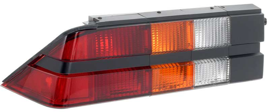 1982-90 Chevrolet Camaro Tail Lamp Light Assembly w/ Black Horizontal Stripe Driver Side