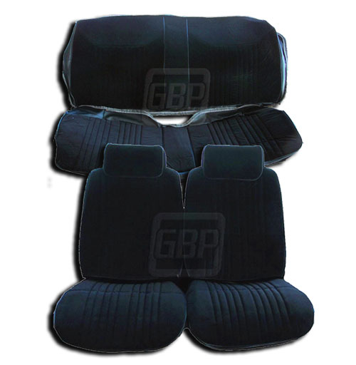 86-88 Cutlass Supreme 442 Front Bucket and Rear Seat Covers 86-88 Cutlass Supreme 442 Front Bucket and Rear Seat Covers