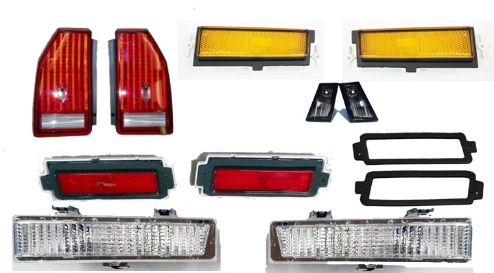 87-88 Monte Carlo SS Lighting Package w/Emblems