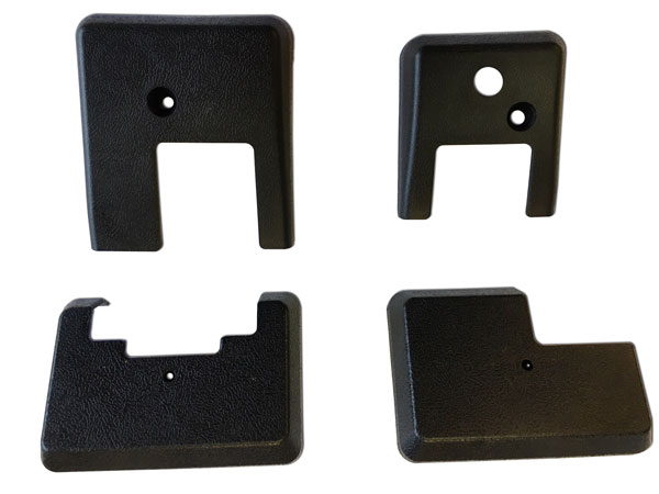 1986 and Older Driver side Power Seat Track Plastic