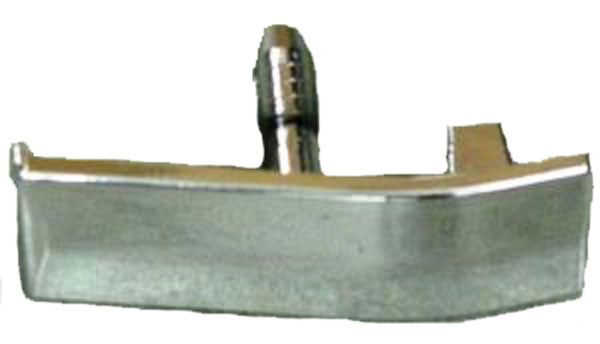 1981-1986 Monte Carlo CL Rear chrome bumper center cap trim