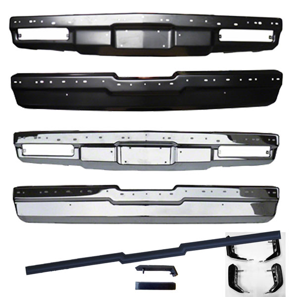 Buick Bumper Face Bar, Impact Strip, Bumper Guard Combo Deal