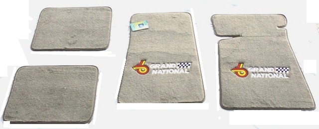 82 and 84 Grand National Floor Mats Sand Grey or Silver