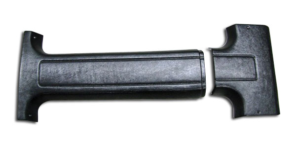 Reproduction Front and Rear T-Top Center Section plastic trim