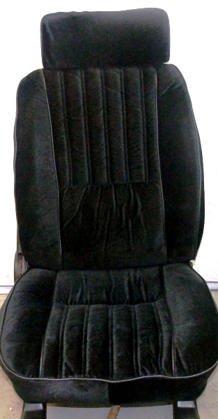 Turbo Buick 89 Black Interior Seat Cover Set