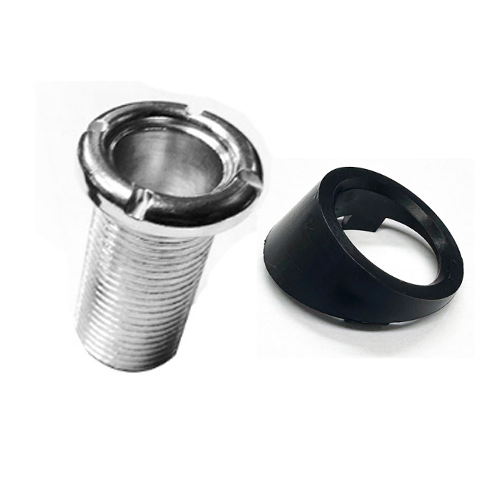 1982-1992 Camaro/Firebird Power Antenna Nut / Bezel Combo (Chrome)
