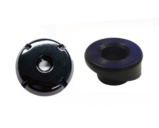 1978-92 Chevrolet Impala Caprice Manual Antenna Bezel and 4 Point Black Nut Combo