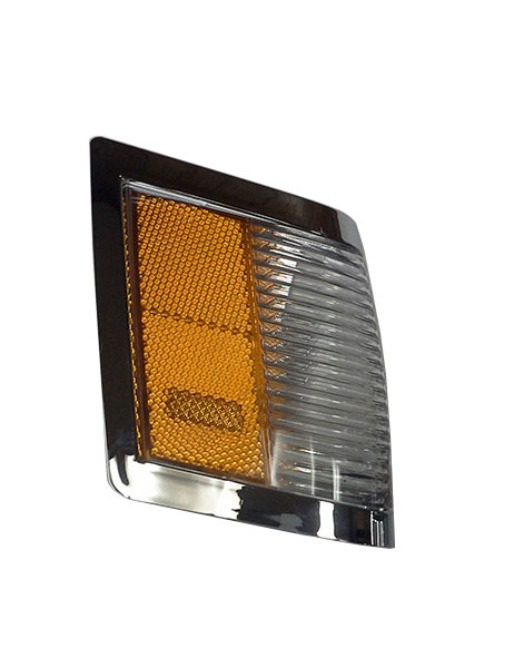 1984-1987 Chrome Turbo T-Type Regal Front marker light lens Driver Side GM 5974209