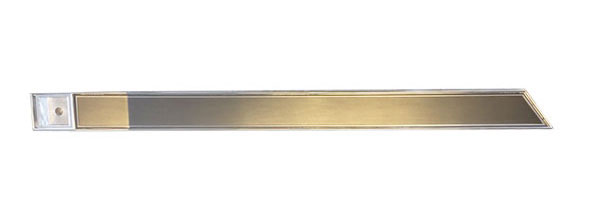 84-87 Turbo Buick door panel escutcheon trim Driver Side Front, brushed gray