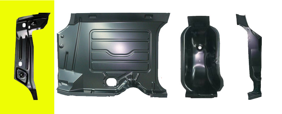 Trunk Floor Pan Body Mount Brace Driver Side