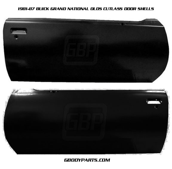 1981-87 Buick Regal Grand National Door Shell Set