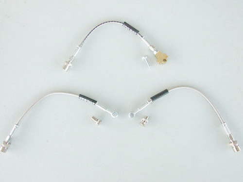 Complete Stainless Braided Brake Line Set