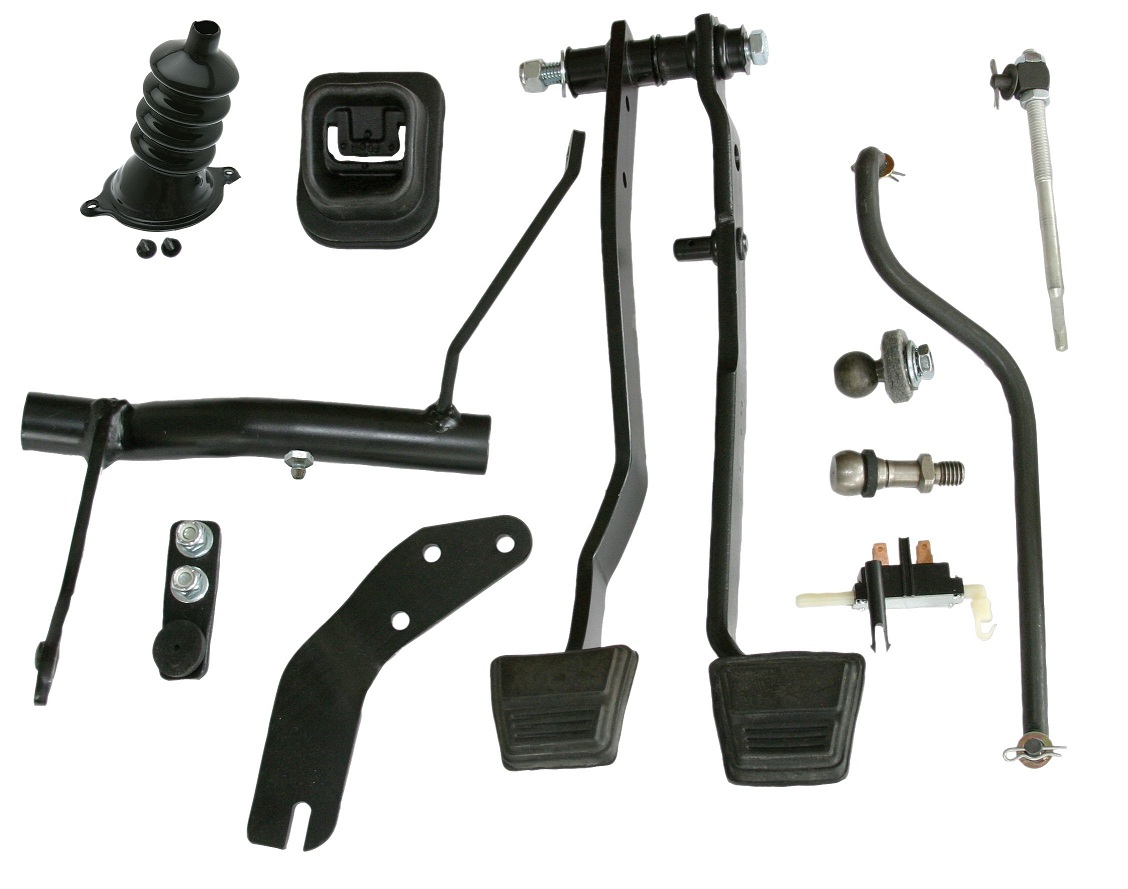 78-87 CLUTCH LINKAGE, Complete Auto to Manual Conversion Kit