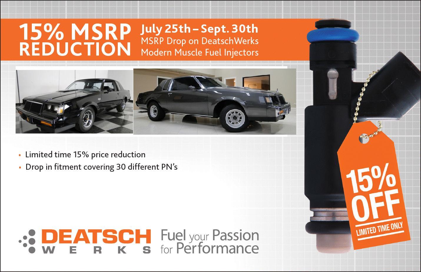Deatschwerks Fuel Injectors