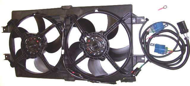 84-85 Turbo Buick Dual Fans with Caspers' Hi-Low Fan Relays 102066