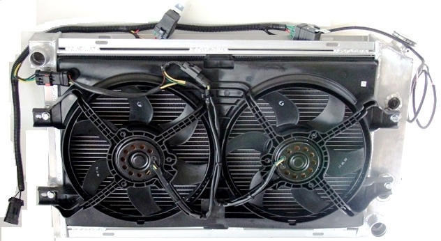 86-87 Turbo Buick Dual Fans With Caspers Hi-low Fan Relays 109069