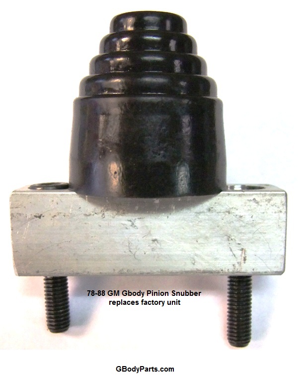 3" Aftermarket Pinion Snubber BLACK