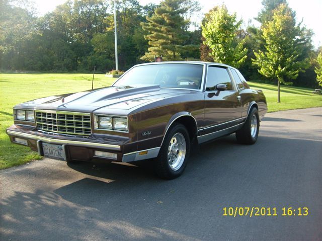 81-86 Monte Carlo Chrome Front and Rear Bumper Trim