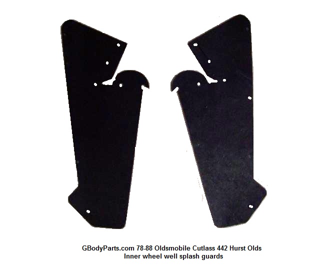 GBody Inner Fender Splash Guards