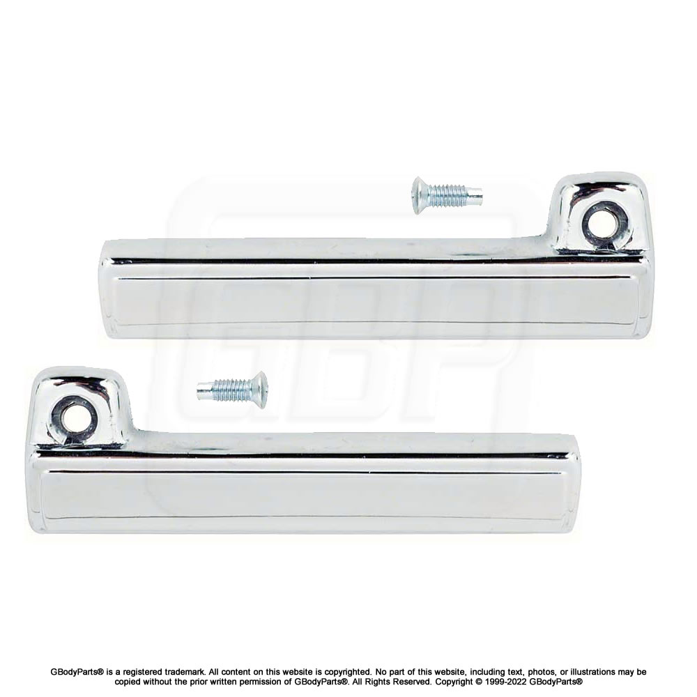 78-85 A/G Body Fisher T-Top TTop Panel Release Lock Lever Handle - Chrome PR