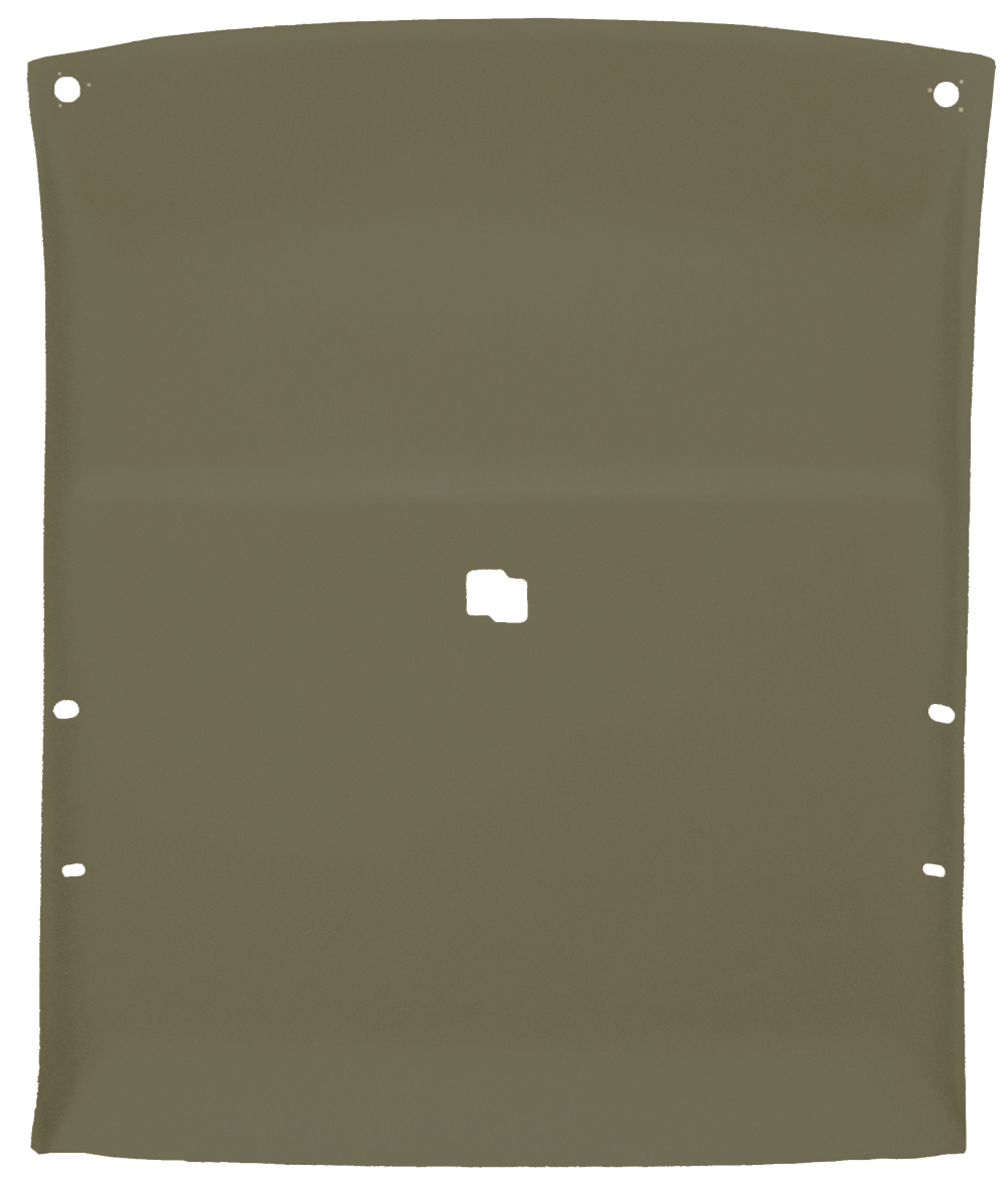 GBody Hard Top Headliners with Dome Light Opening ABS (pre-covered) 1601 Dark Saddle