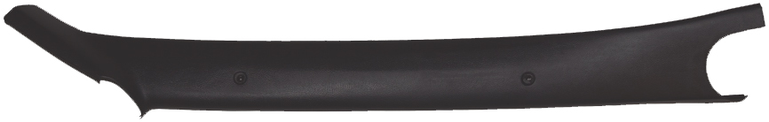 GM Interior A Pillar Moldings Passenger Side1623 Brown