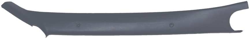 GM Interior A Pillar Moldings Passenger Side 1589 Gray