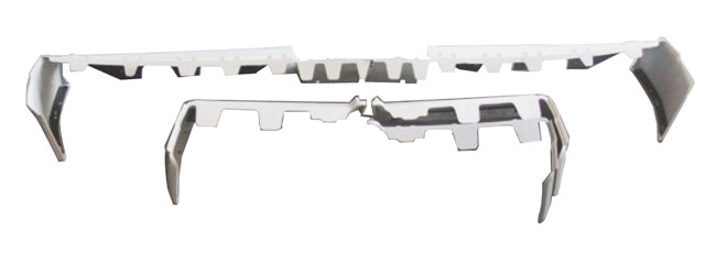 GBP GM Original Style 81-83 Grand National Buick Regal Bumper Fillers, Front and Rear
