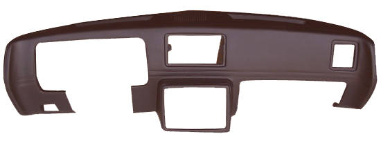 1978-1980 Padded Dash Molded Cover with Center Speakers 1591 Burgunndy