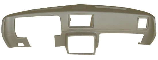 1978-1980 Padded Dash Molded Cover with Center Speakers 1596 Tan