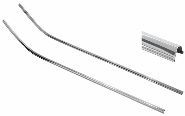 78-87 El Camino Bed Rail Molding Pair