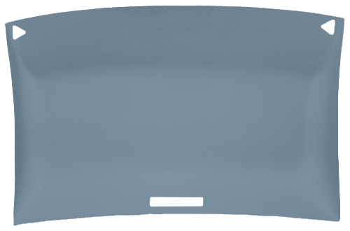1978-87 El Camino ABS Headliner Board (precovered) 1624 Adriatic Blue