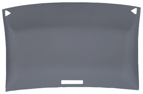 1978-87 El Camino ABS Headliner Board (precovered) 1598 Med Dark gray