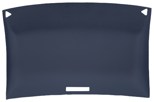 1978-87 El Camino ABS Headliner Board (precovered) 1599 Dark Blue Turbo