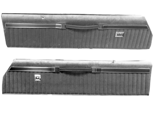 87 Grand National Reproduction Material Upper Door Panel Combo