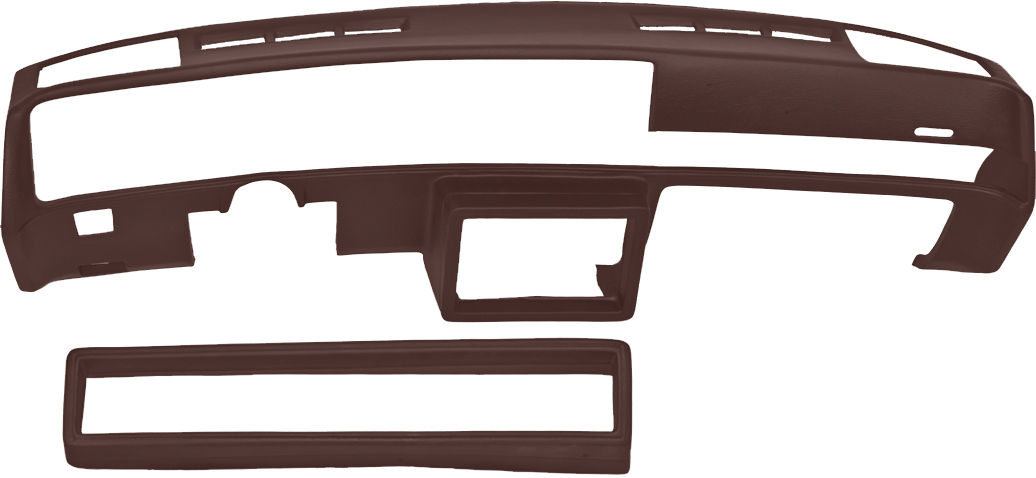 78-88 Oldsmobile Cutlass 442 H/O Dash Cover Overlay 1591 Burgundy