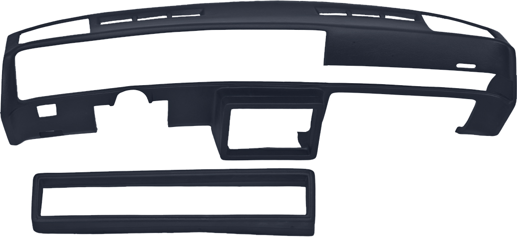 78-88 Oldsmobile Cutlass 442 H/O Dash Cover Overlay 1599 Dark Blue