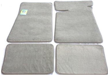 83-84 Hurst Olds No Logo Floor Mats Sand Color Gray