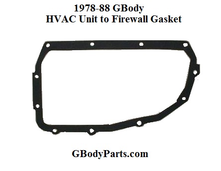 Heater a/c HVAC box weather strip seal