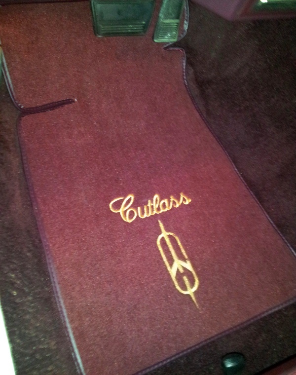 78-88 Oldsmobile Cutlass Rocket Logo Floor Mats