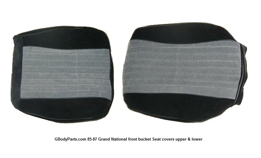 Grand National Front Seat Covers - Show Quality PUI Grand National Front Seat Covers - Show Quality PUI