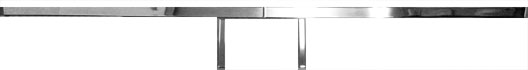 81-86 Monte Carlo CL Reproduction Front Bumper Cover Chrome Strip Set