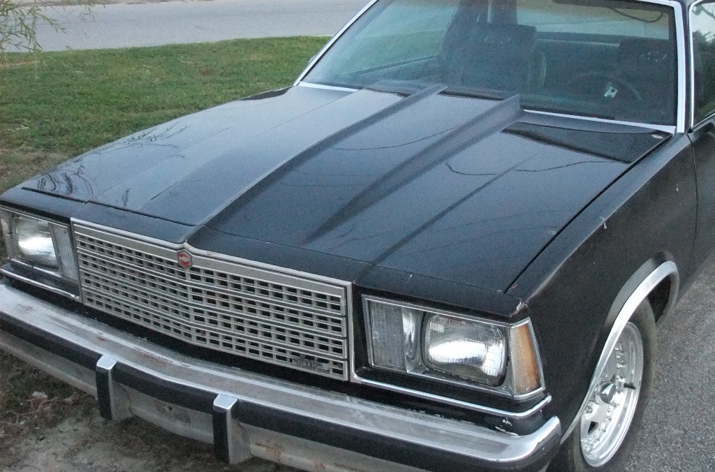 78-83 Malibu 2" Steel Cowl Induction Hood