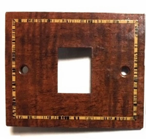 1978-84 Cutlass Hurst Olds Burlwood with Gold Trim Passenger Side Power Window Switch Cover
