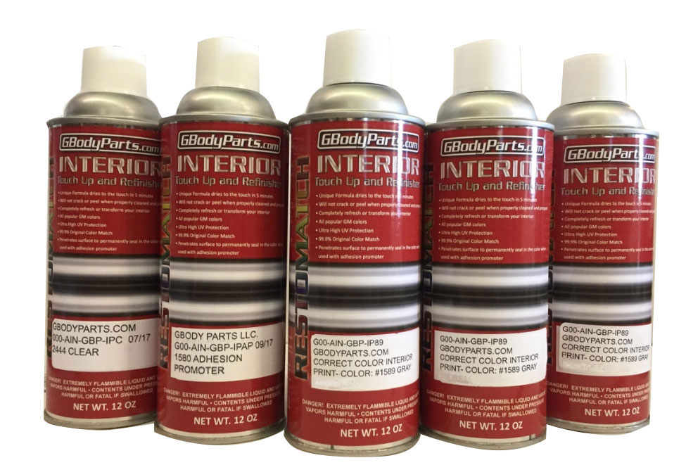 RestoMatch Interior Paint Kit Medium Dark Grey