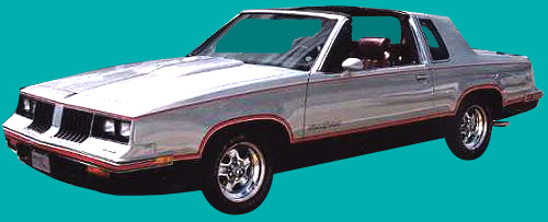 1984 HURST/OLDS Exterior Decals